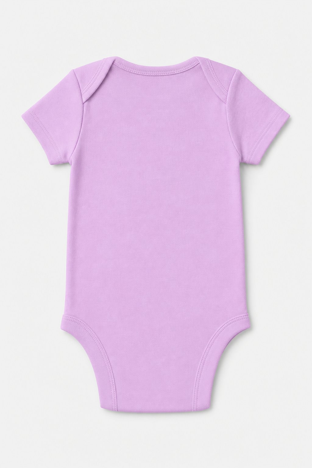 Mauve Short-Sleeve Bodysuit view 2