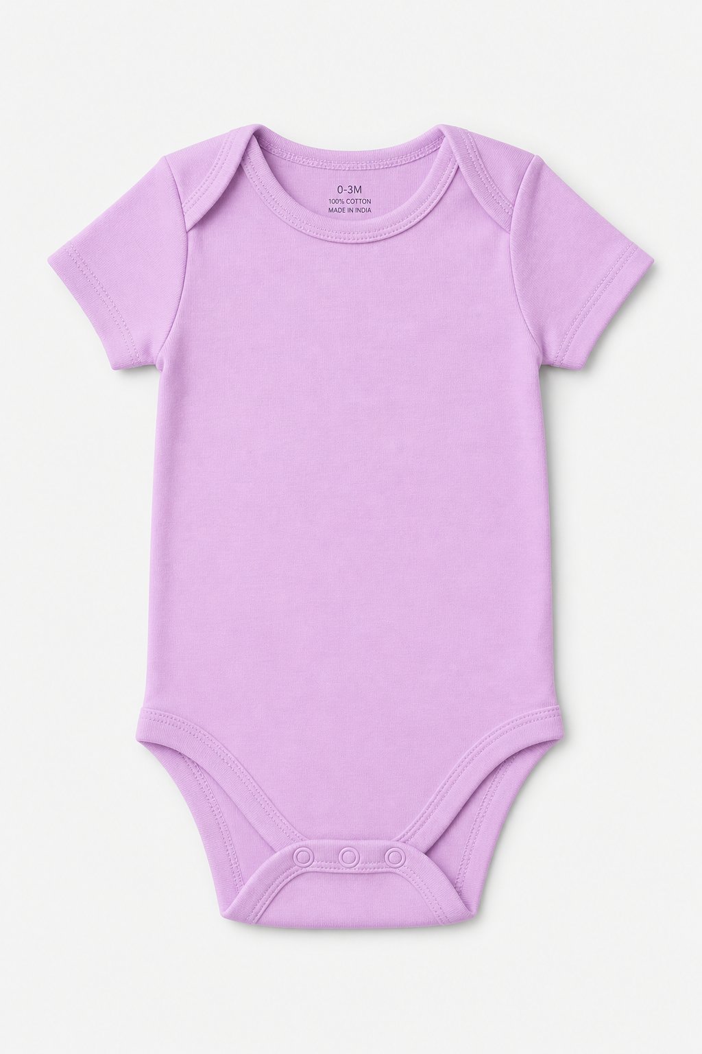 Mauve Short-Sleeve Bodysuit