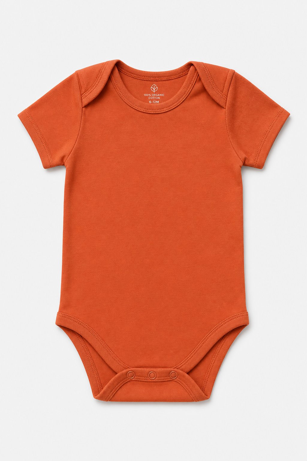 Terracotta Lap-Shoulder Bodysuit