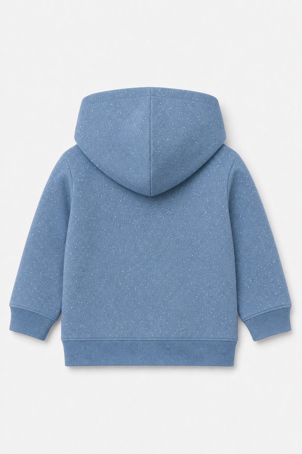 Denim Blue Speckled Hoodie Tee view 2