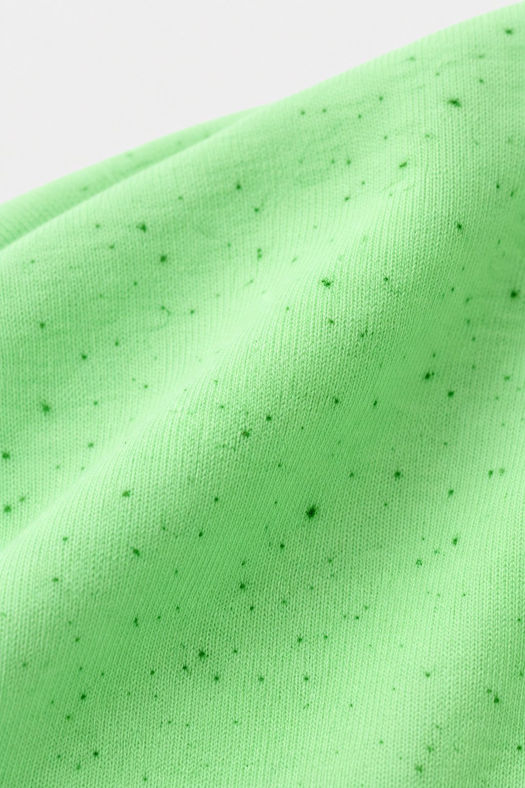 Mint Green Speckled Hoodie Tee view 3