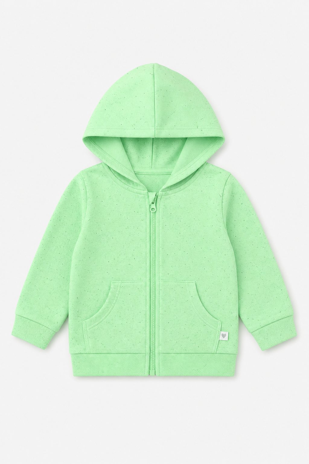 Mint Green Speckled Hoodie Tee