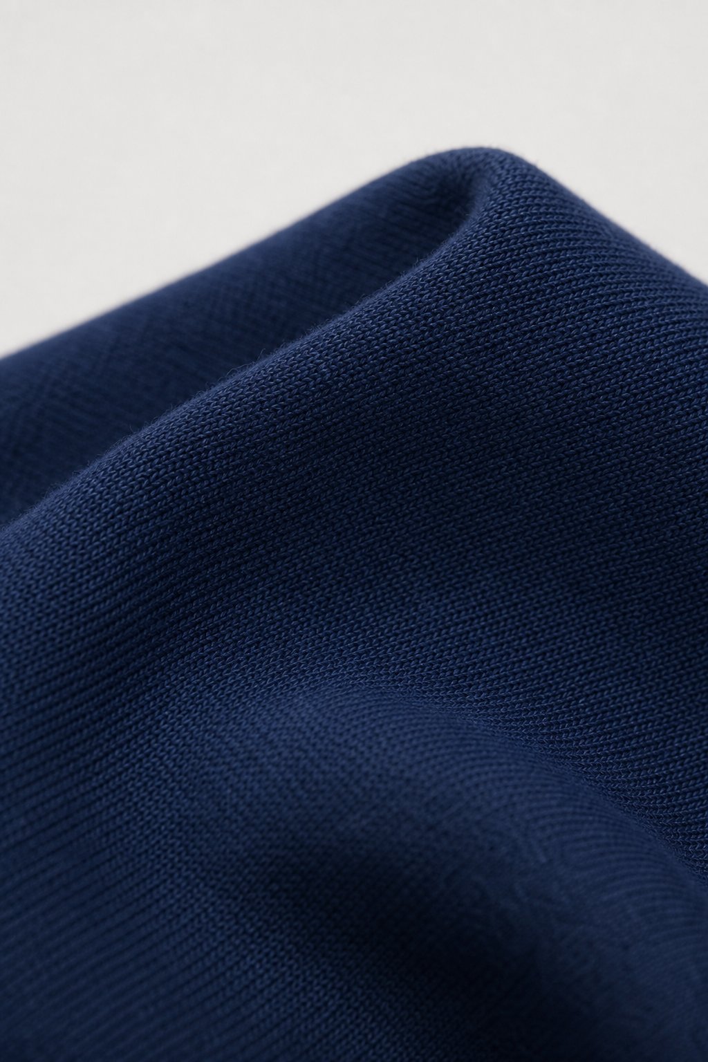 Navy Henley Top view 3