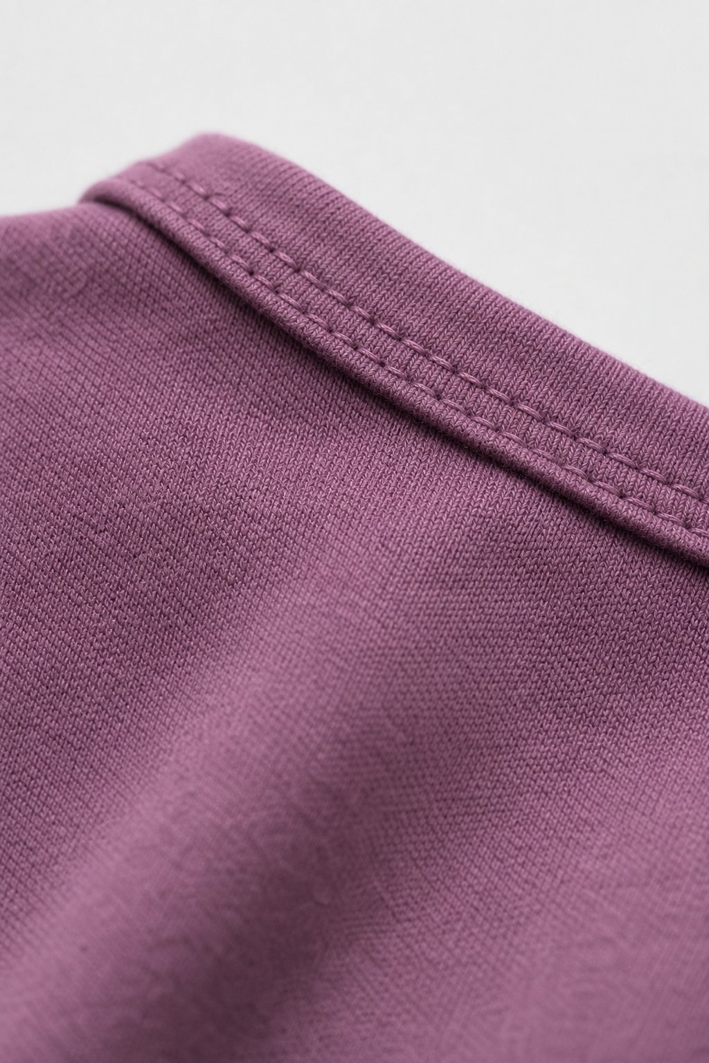 Dusty Plum Henley Top view 3
