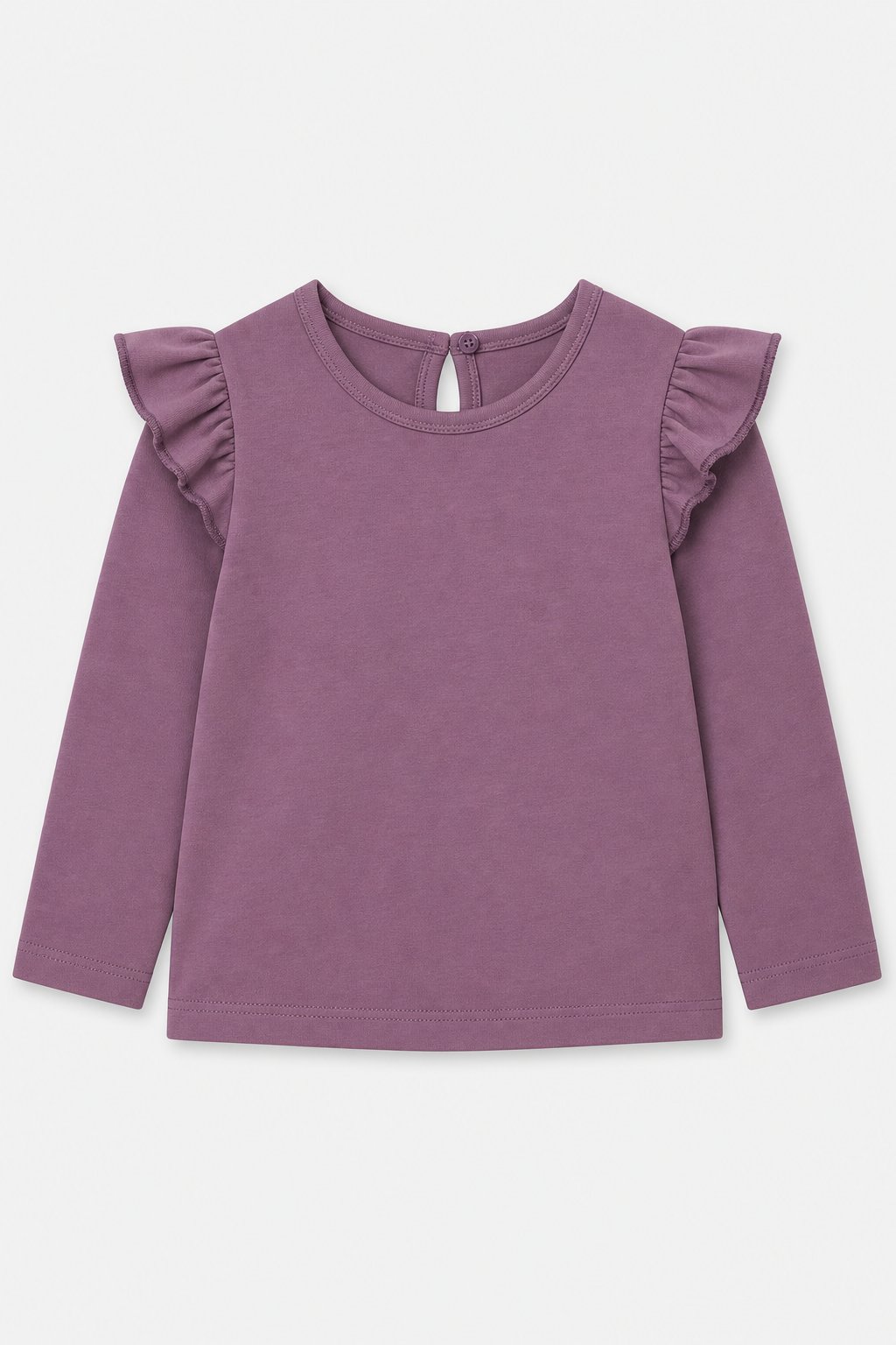 Dusty Plum Henley Top