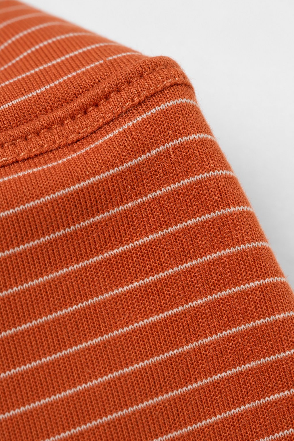 Terracotta Thin Stripes Pull-On Pants view 3