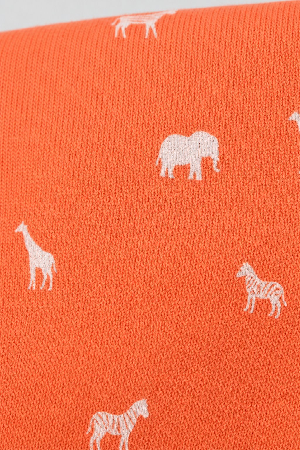 Coral Safari Animal Print Leggings view 3