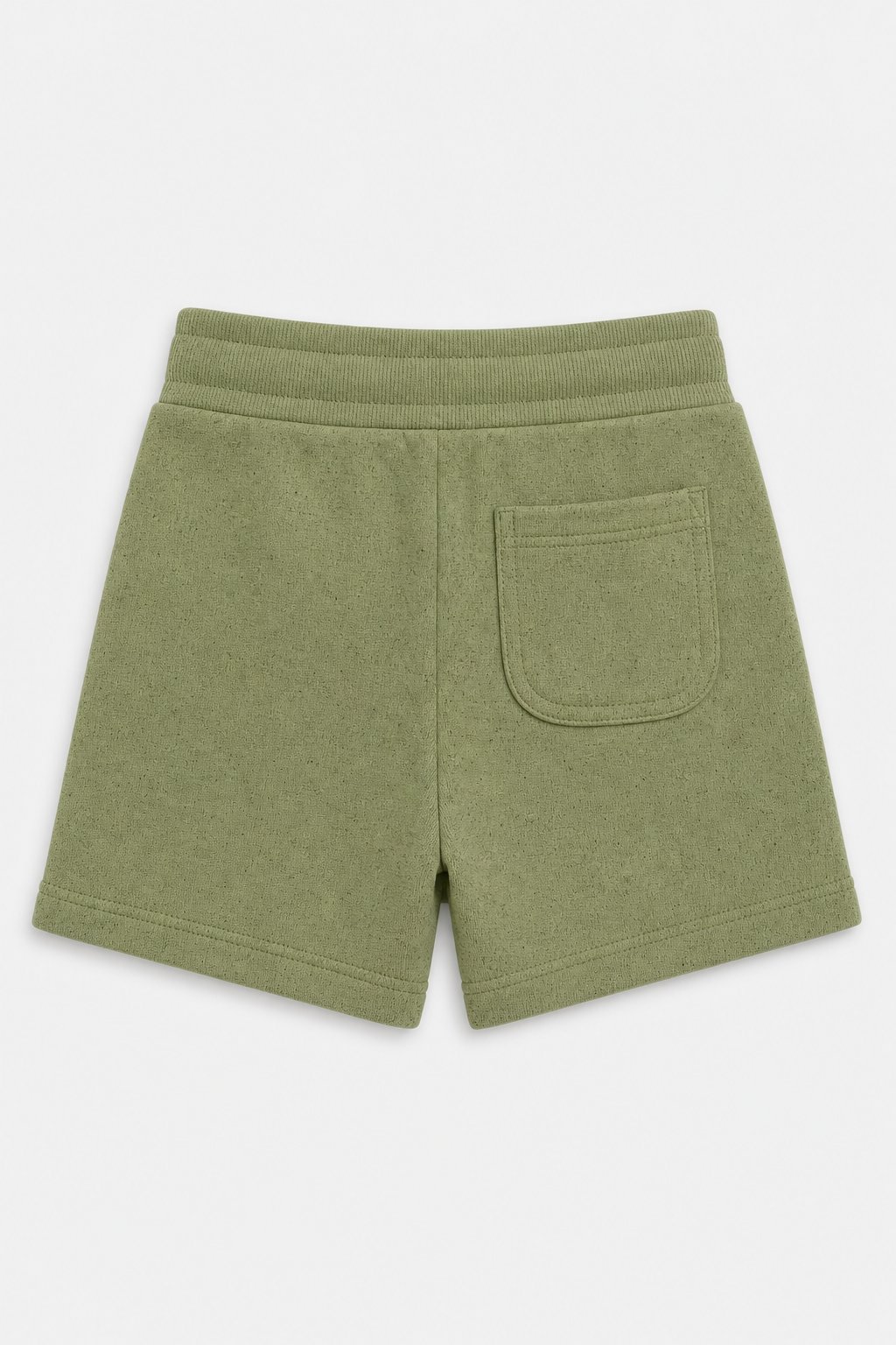 Sage Green Speckled Knit Shorts view 2