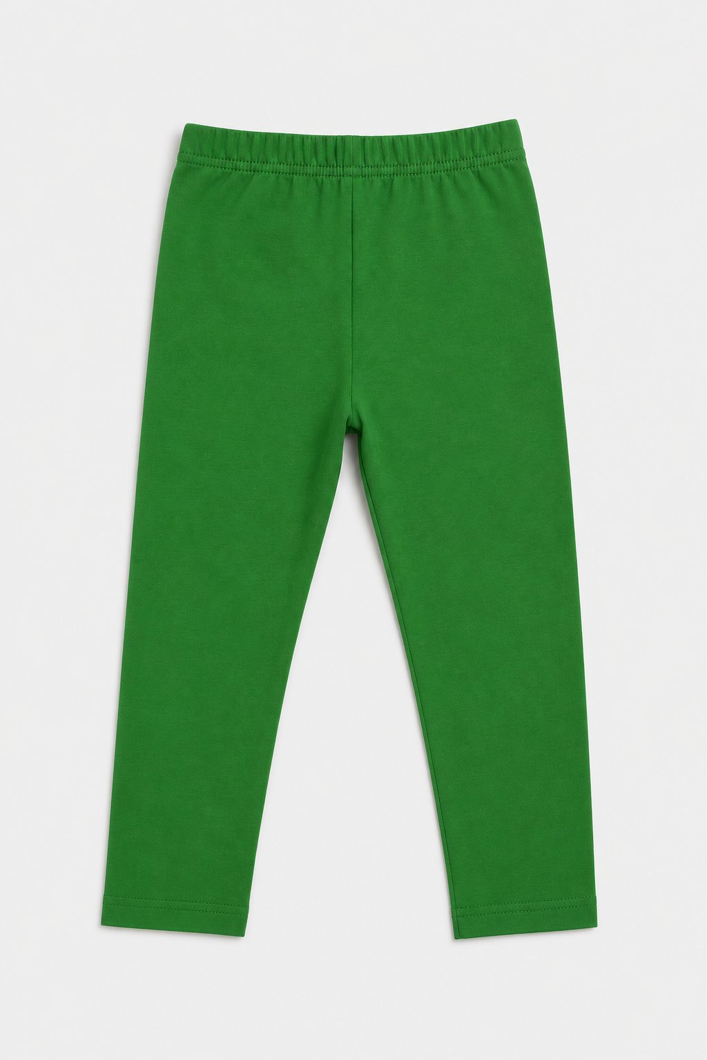Forest Green Ruffle-Hem Leggings view 2