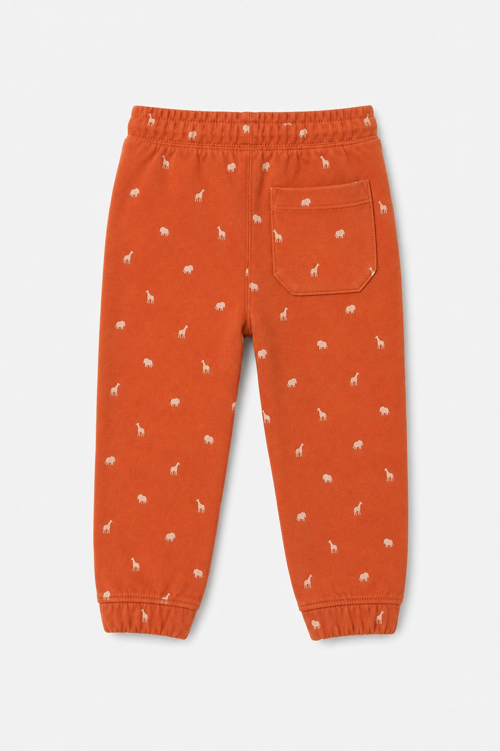 Terracotta Animal Print Joggers view 2