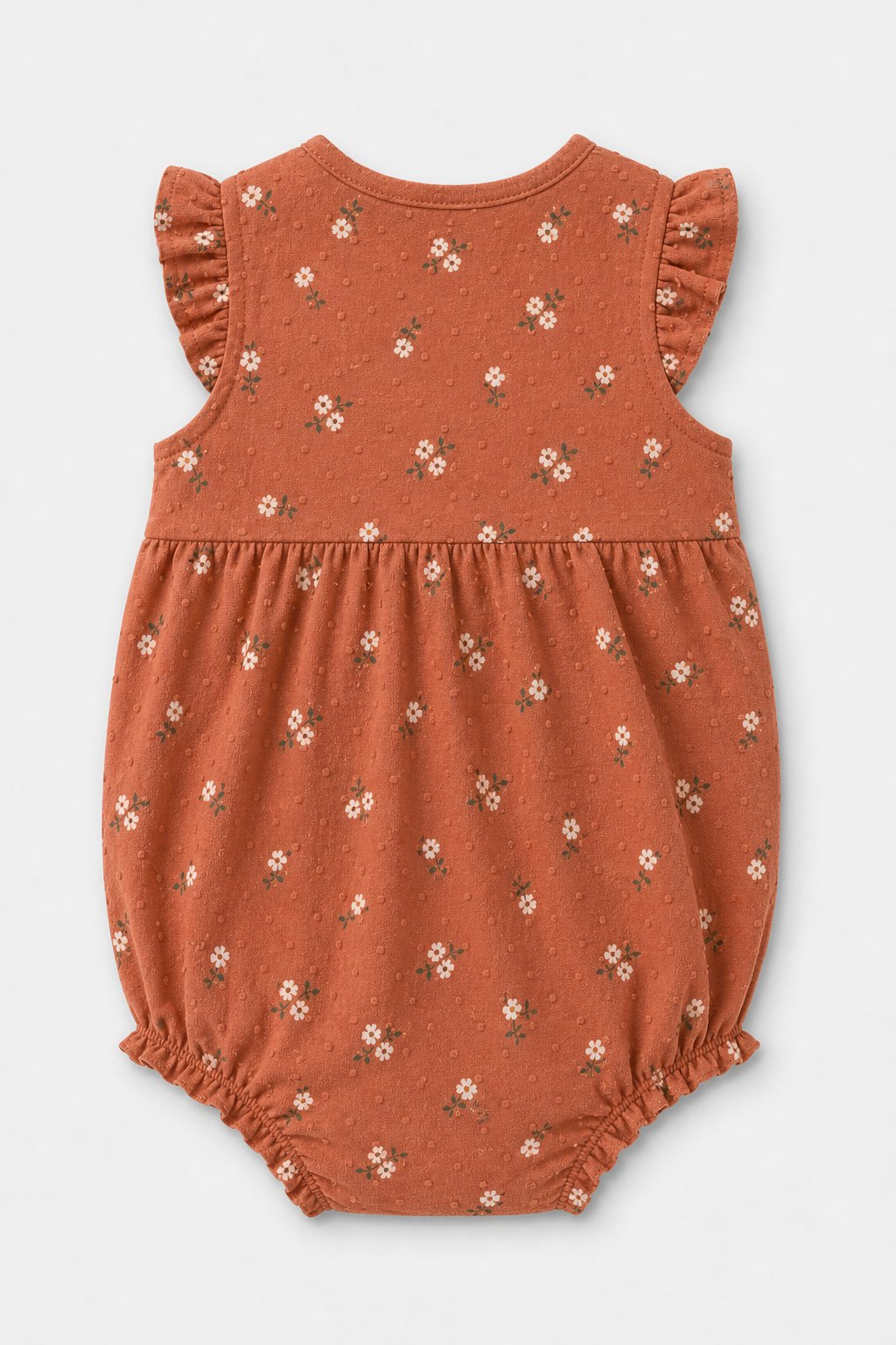 Clay Floral Print Romper Dress view 2