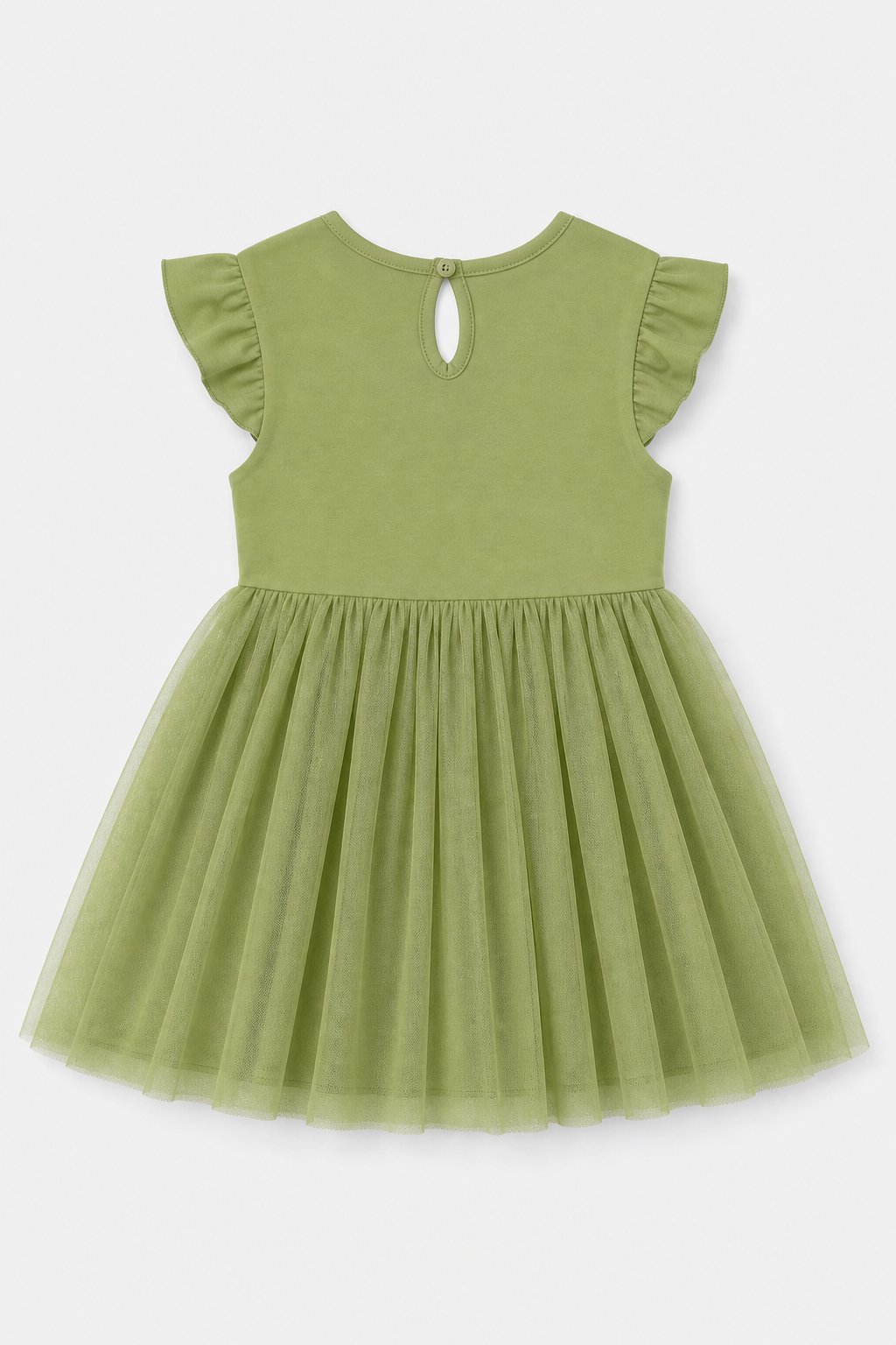 Sage Green A-Line Dress view 2
