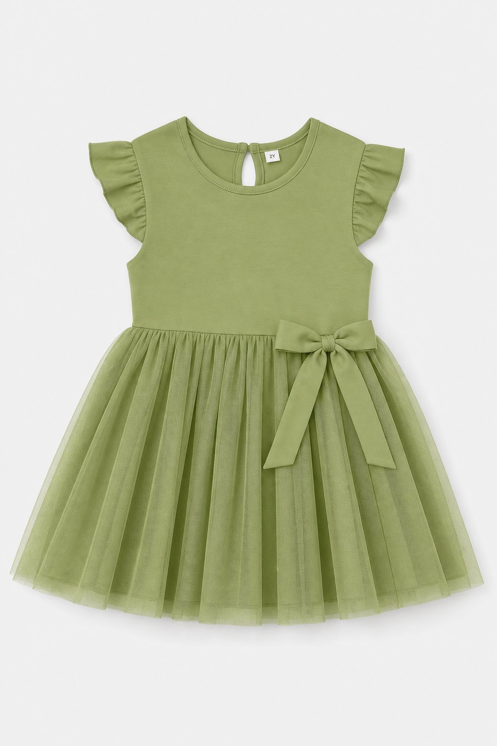 Sage Green A-Line Dress