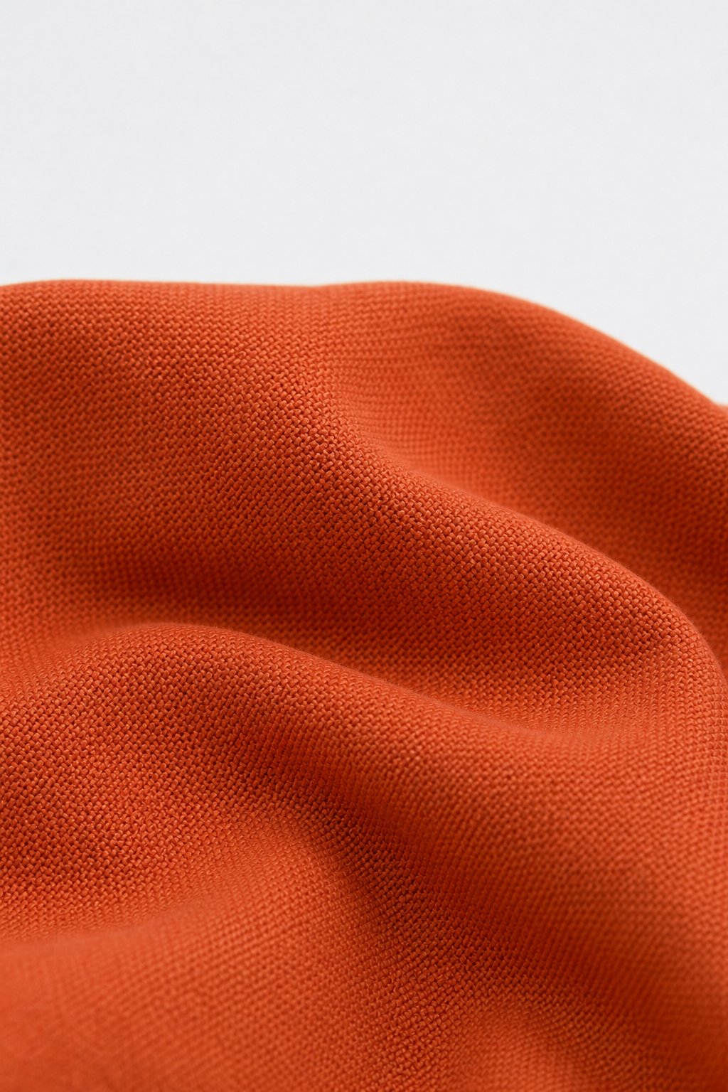 Terracotta Flutter-Sleeve Dress view 3