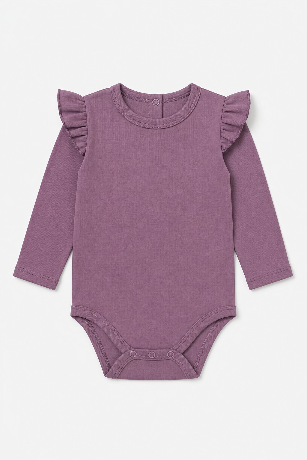 Dusty Plum 2-Piece Bodysuit & Pant Set