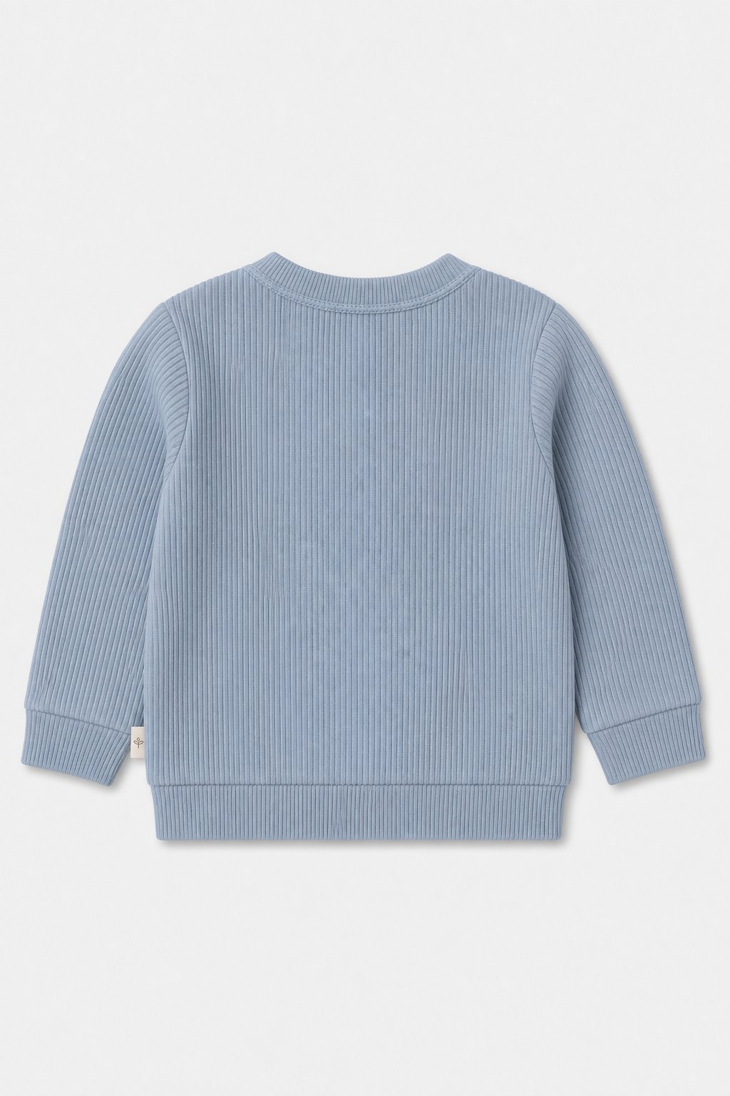 Faded Denim Blue 3-Piece Cardigan Set view 2