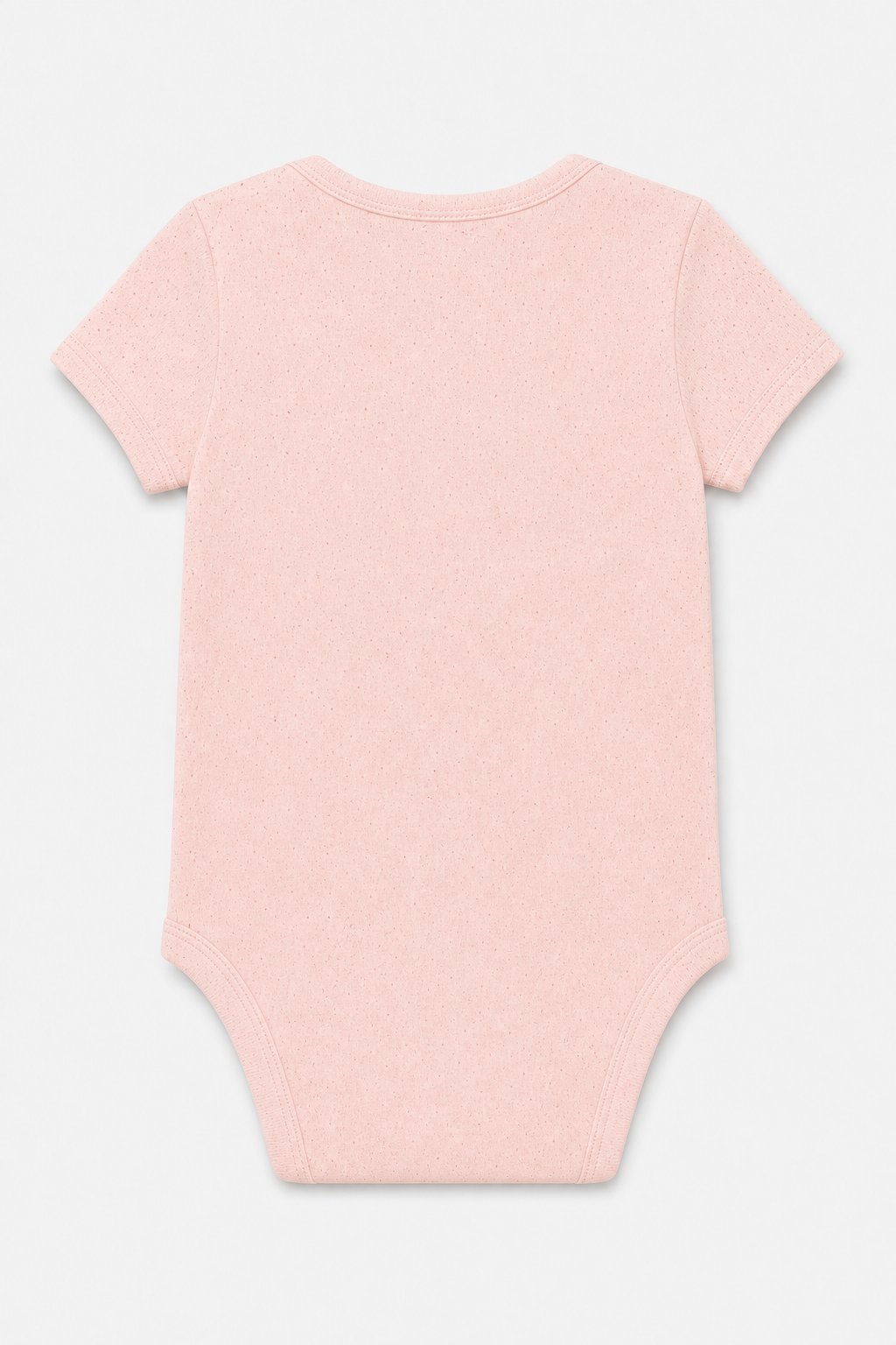 Blush Peach Speckled 2-Piece Bodysuit & Pant Set view 2