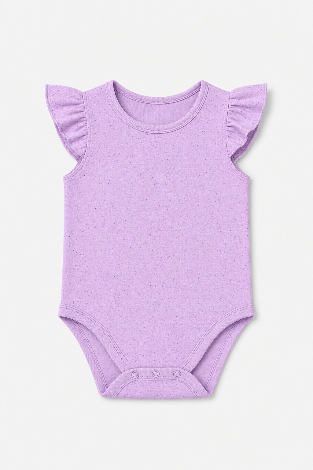 Mauve Speckled 2-Piece Bodysuit & Pant Set