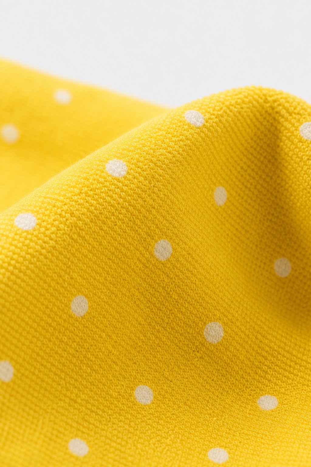 Buttercup Yellow Polka Dot 2-Piece Overall Set view 3