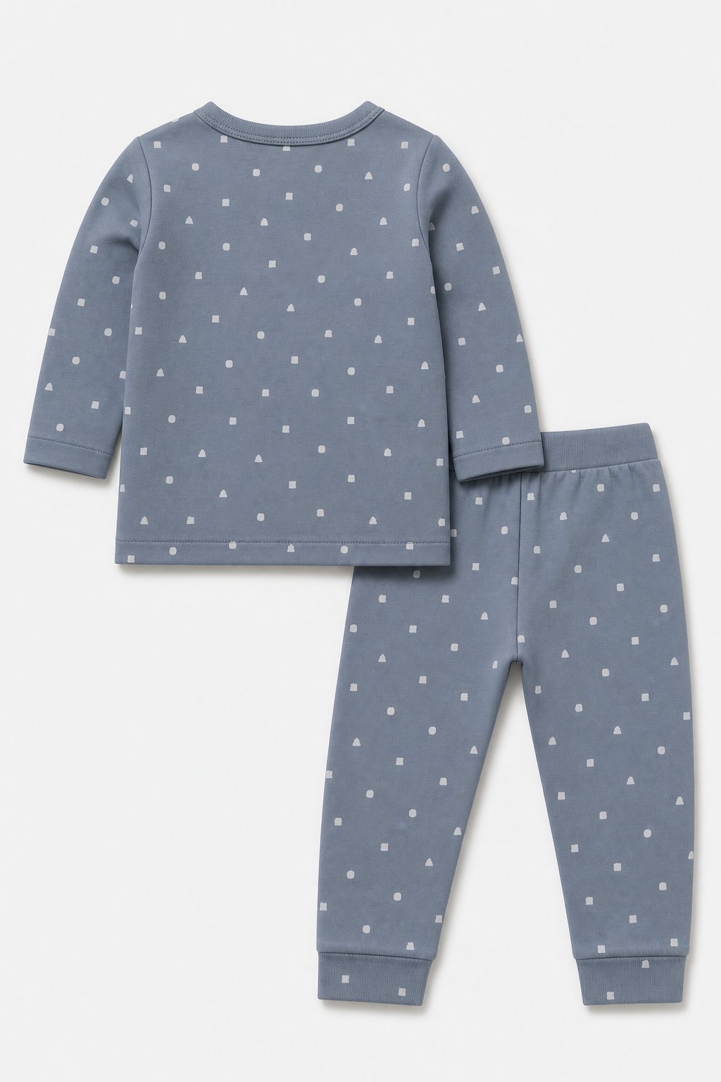 Slate Abstract Geometric 2-Piece Top & Short Set view 2