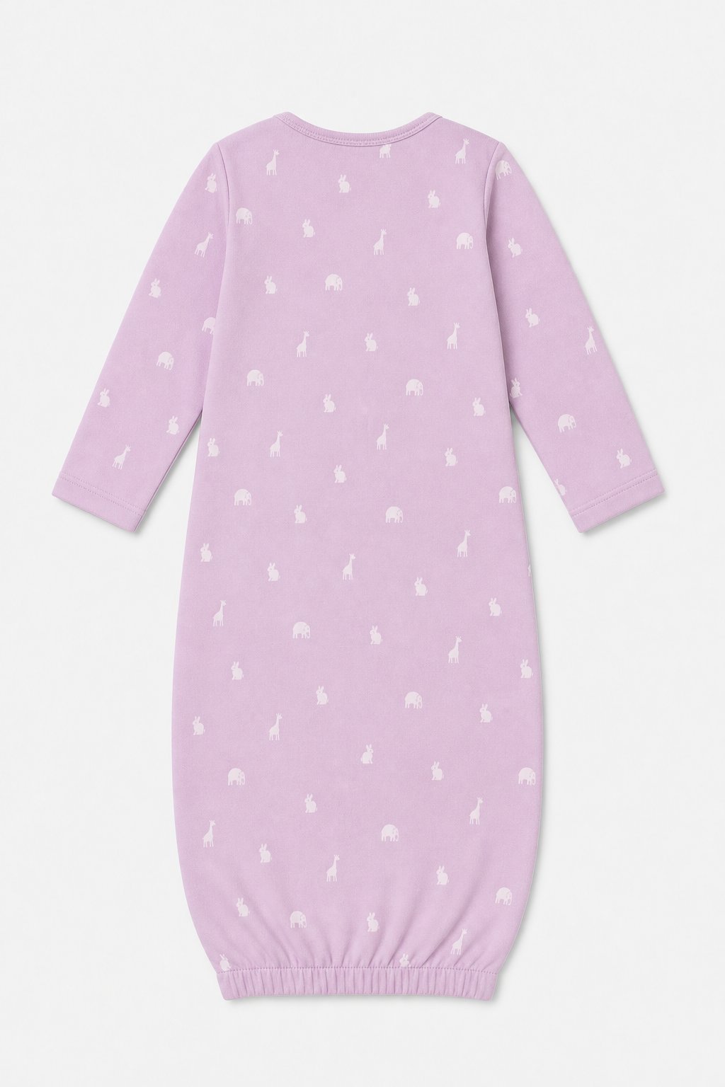 Lilac Animal Print Sleep Gown view 2