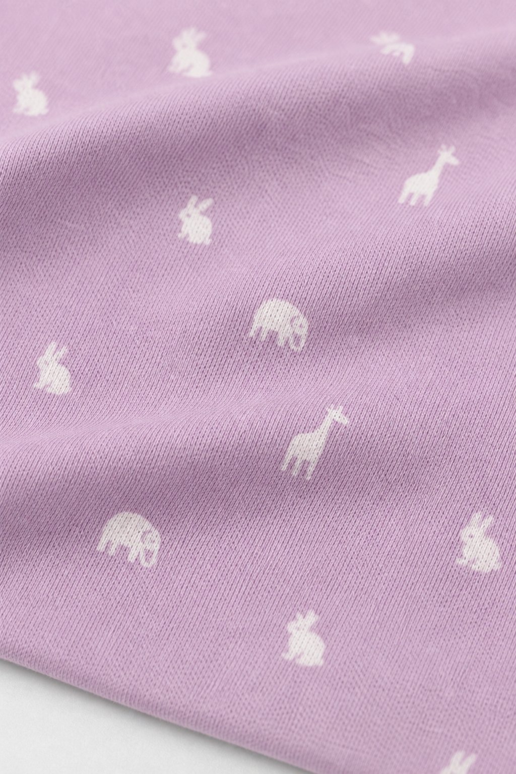 Lilac Animal Print Sleep Gown view 3
