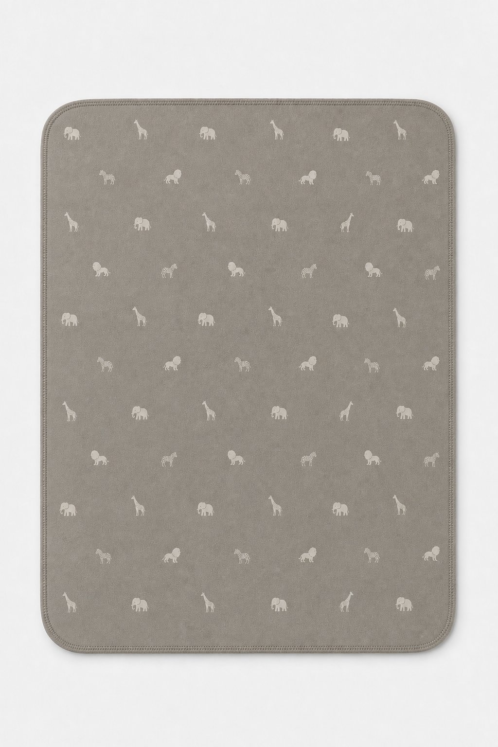 Stone Safari Animal Print Wearable Blanket view 2