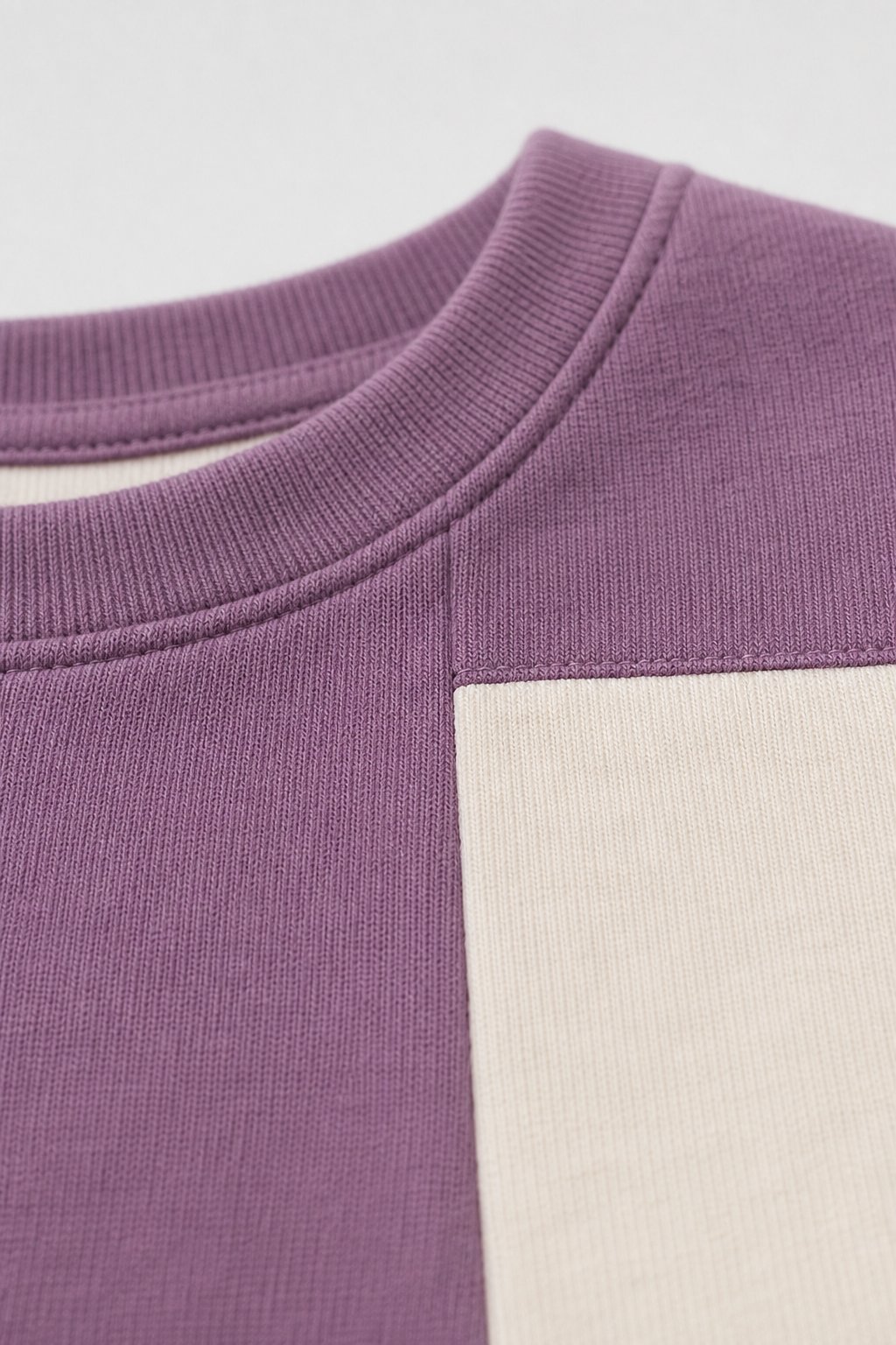 Dusty Plum Color-Block Footed Sleep & Play view 3