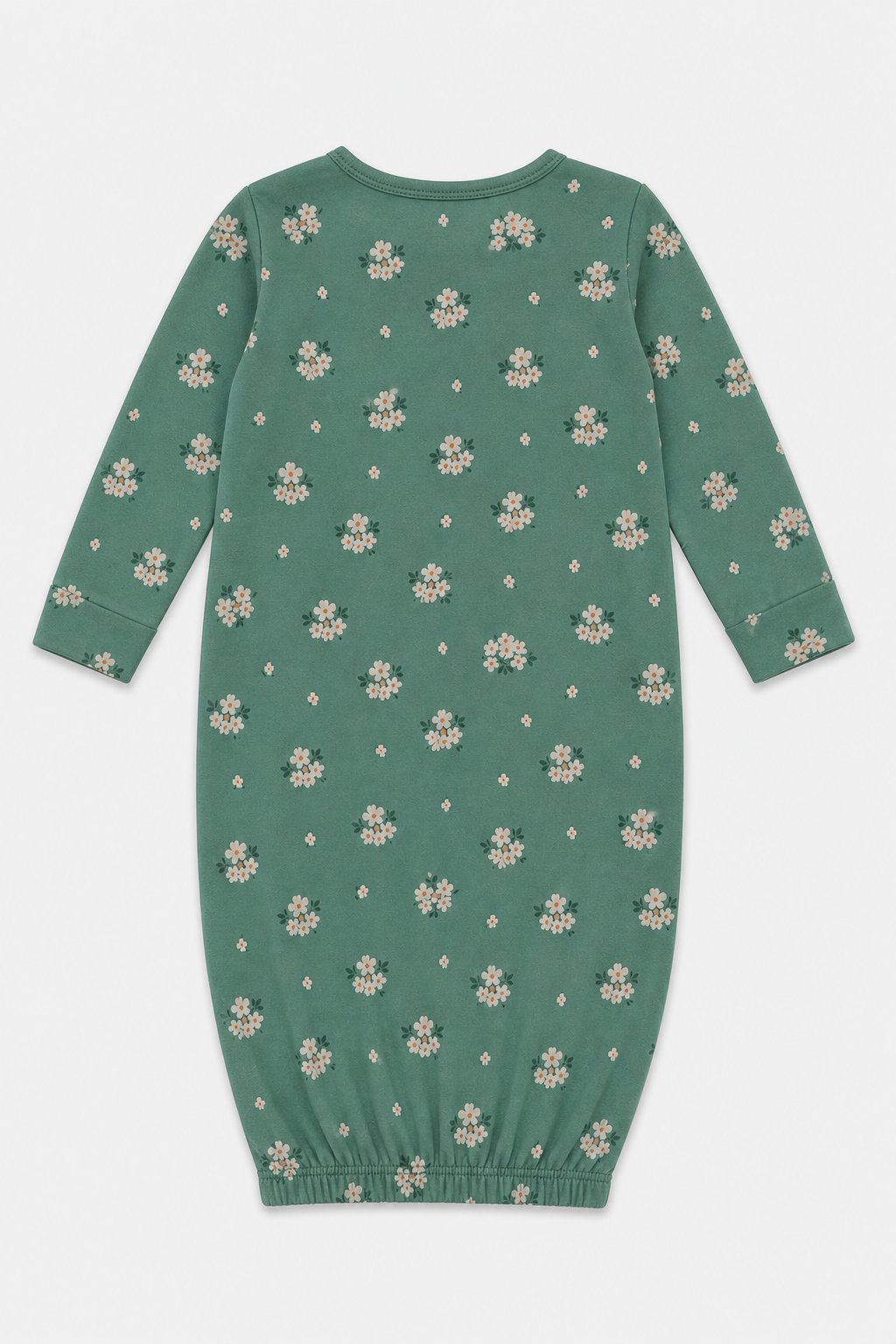 Spruce Green Floral Print Sleep Gown view 2