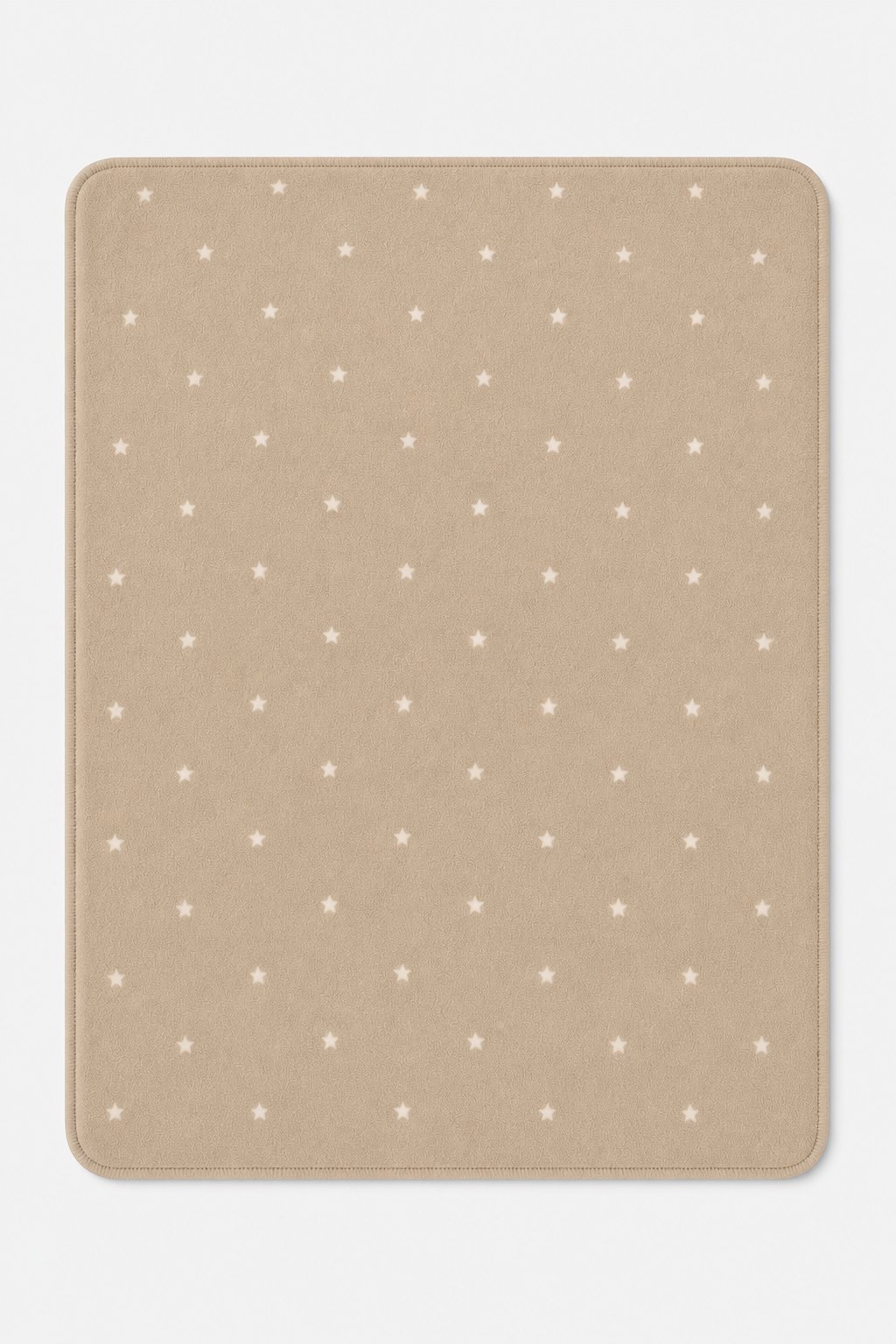 Soft Taupe Star Print Wearable Blanket view 2