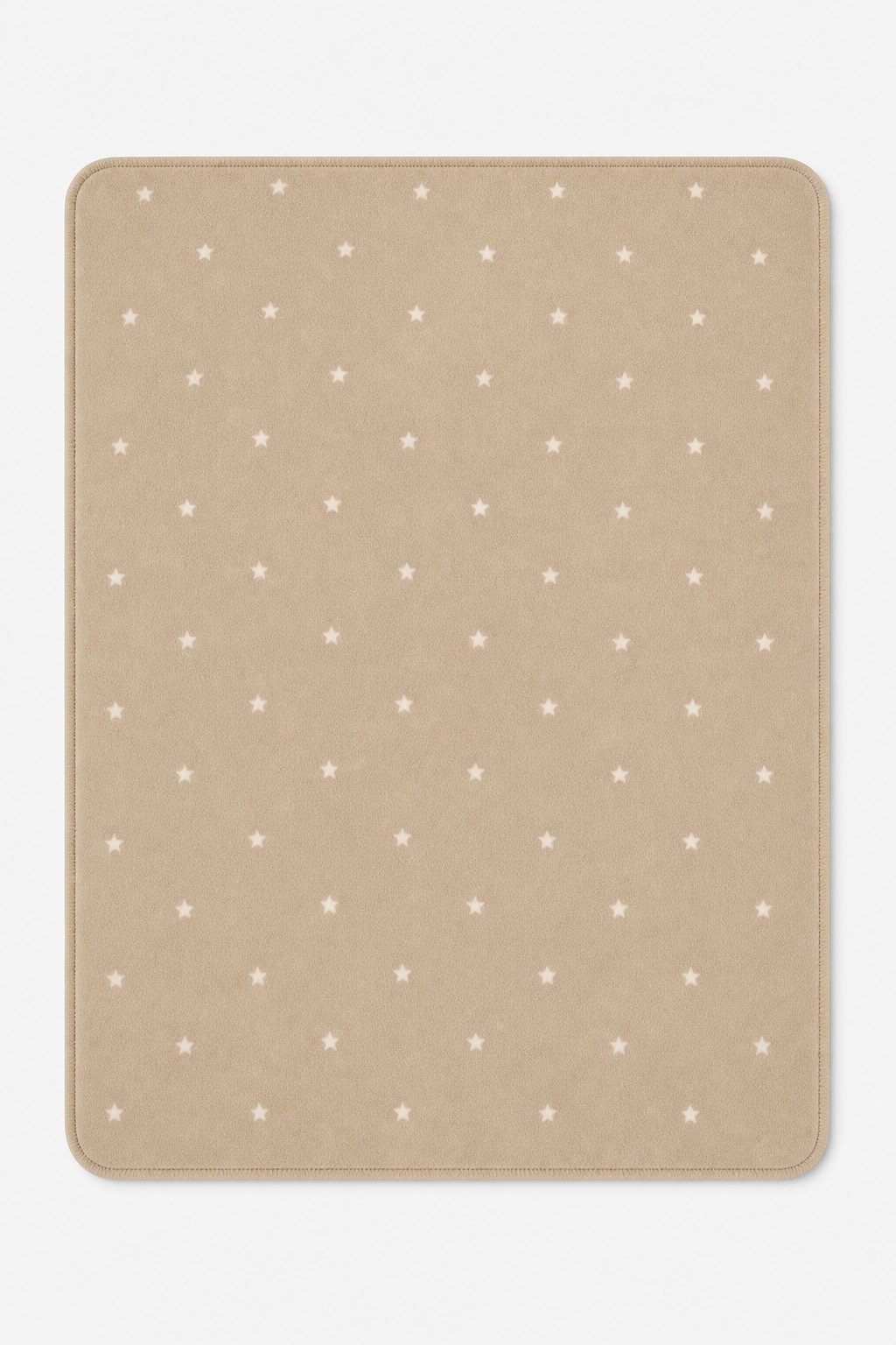 Soft Taupe Star Print Wearable Blanket