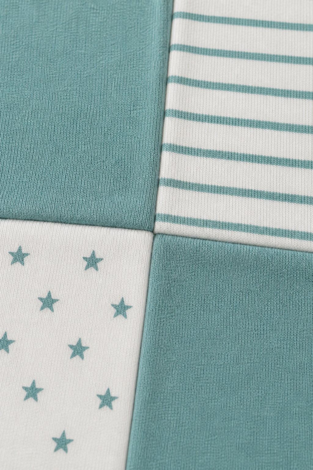 Dusty Teal Color-Block Wearable Blanket view 3