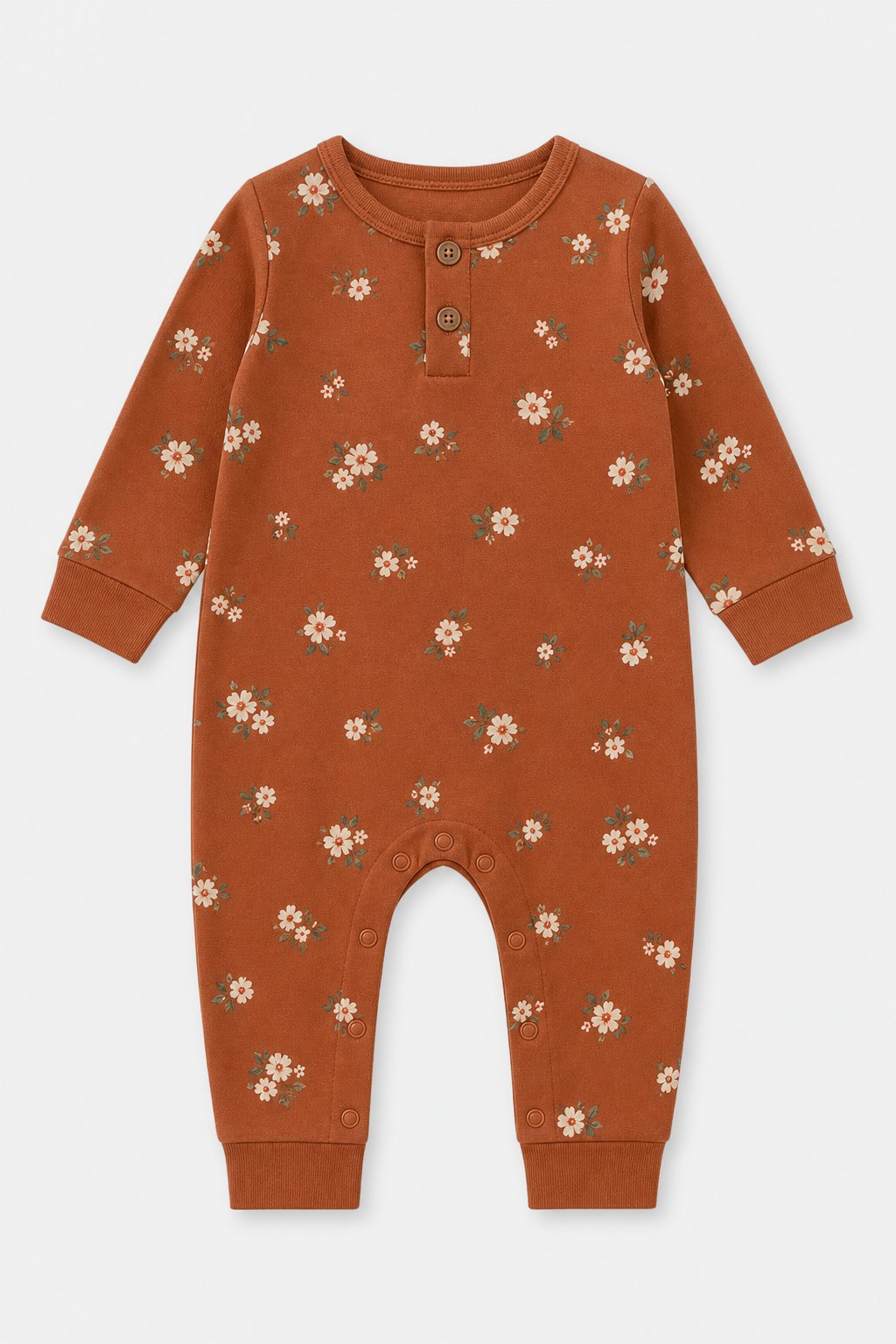 Sienna Floral Print Pajama Romper