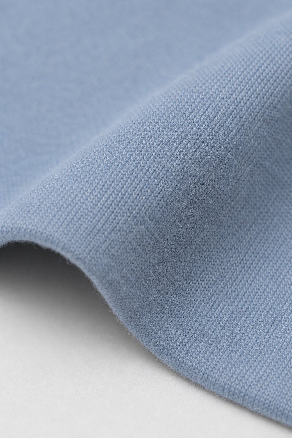 Faded Denim Blue 2-Piece Snug-Fit Pajamas view 3