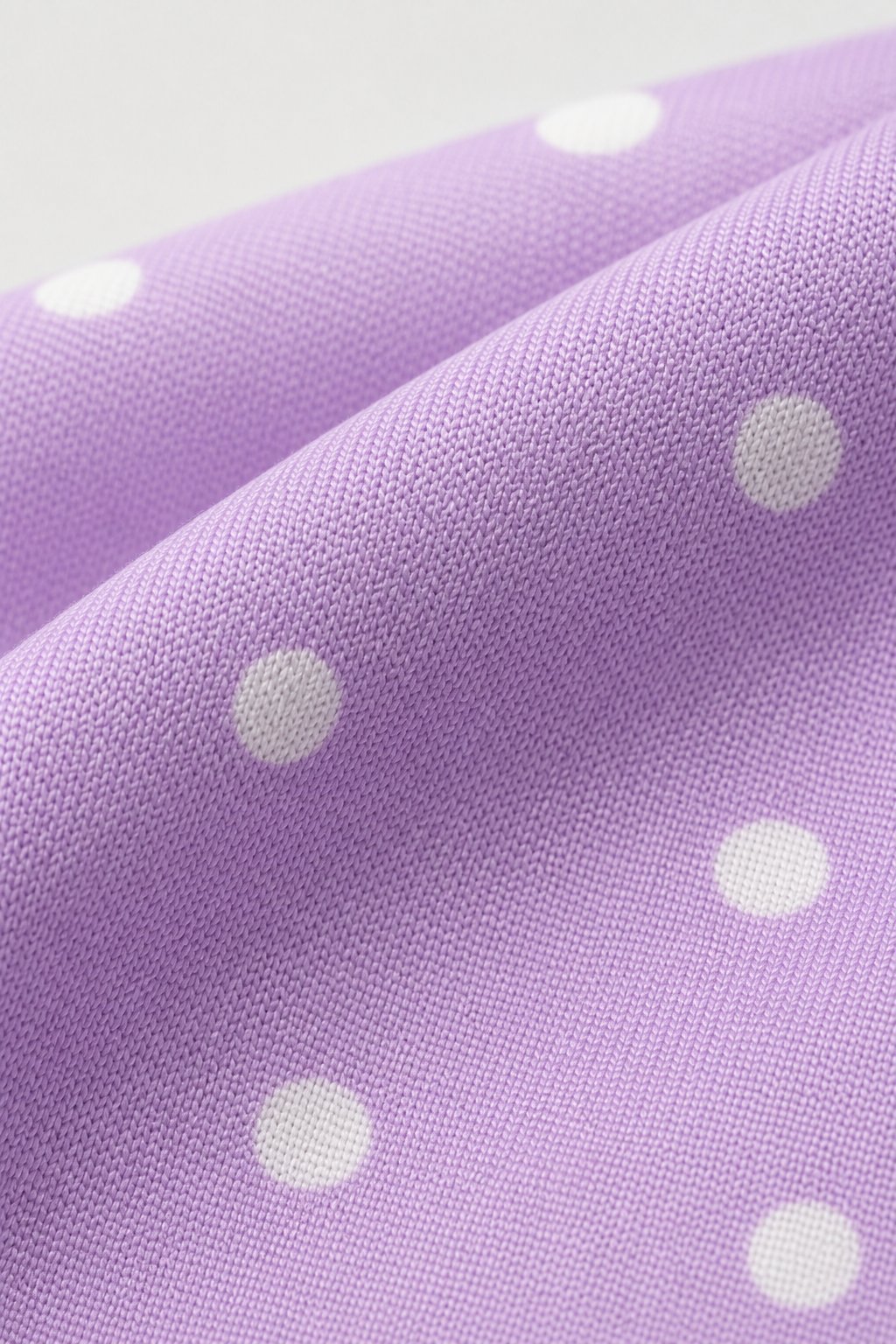 Mauve Polka Dot Rash Guard Set view 3