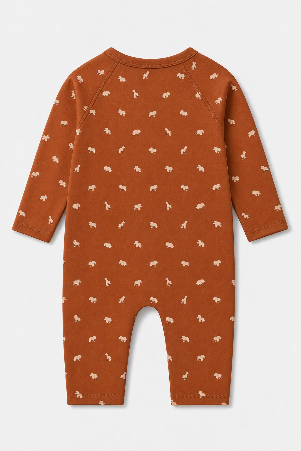 Sienna Animal Print Swim Romper view 2