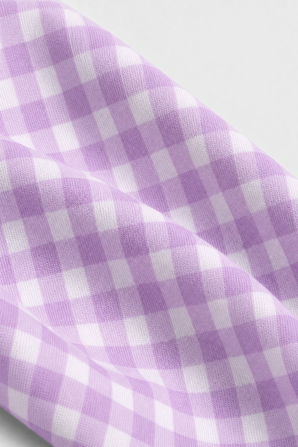 Mauve Gingham Check Uv Sun Suit view 3