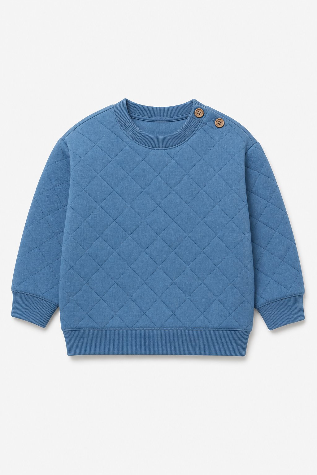Steel Blue Knit Sweater
