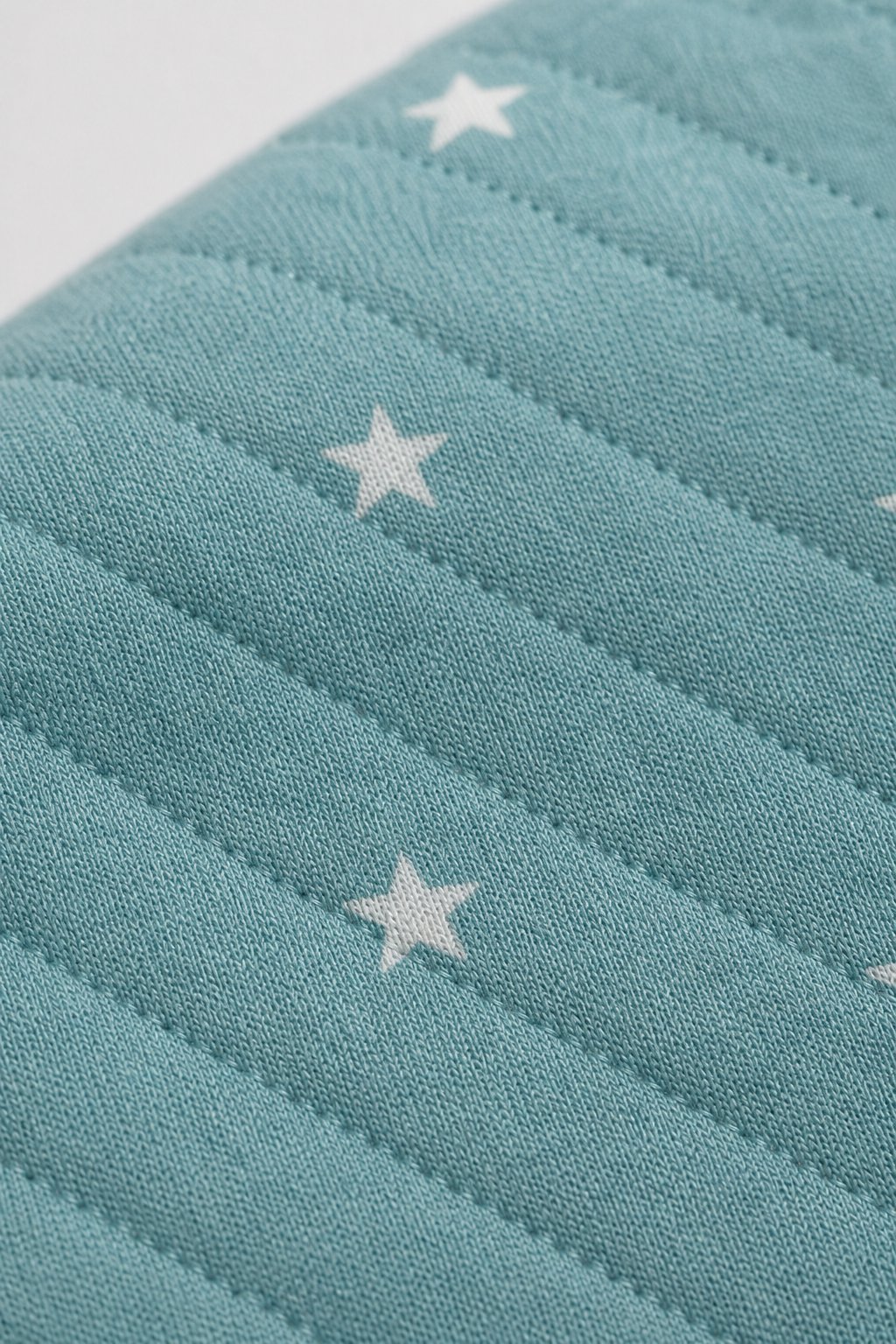 Dusty Teal Star Print Knit Sweater view 3