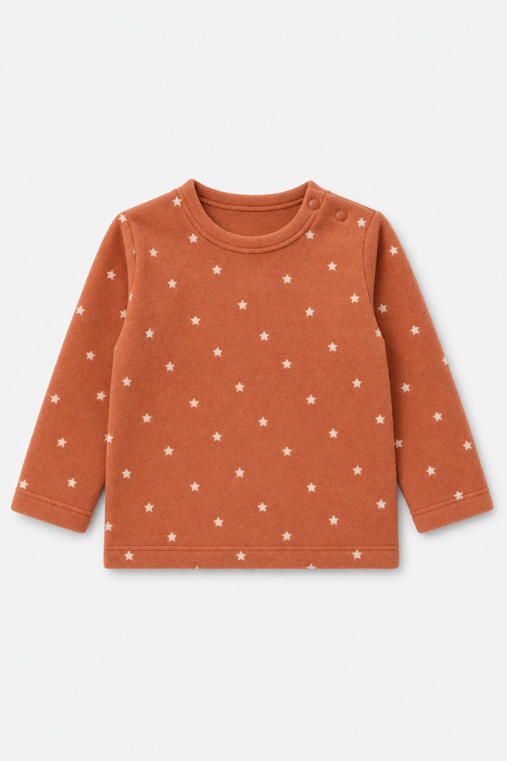 Clay Star Print Pullover Sweatshirt