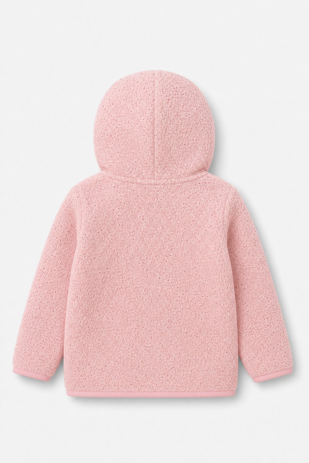 Soft Pink Speckled Zip-Up Hoodie view 2