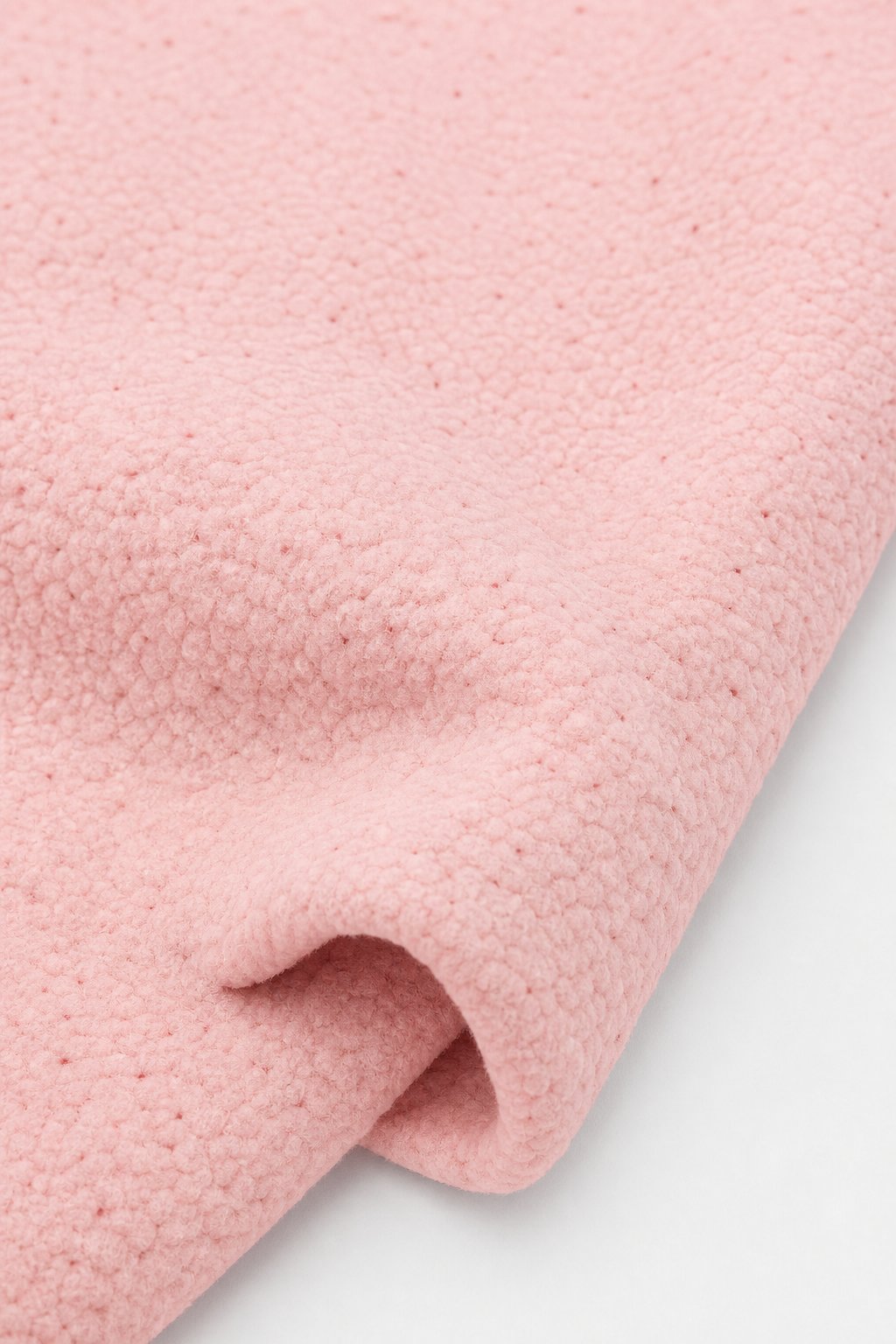Soft Pink Speckled Zip-Up Hoodie view 3