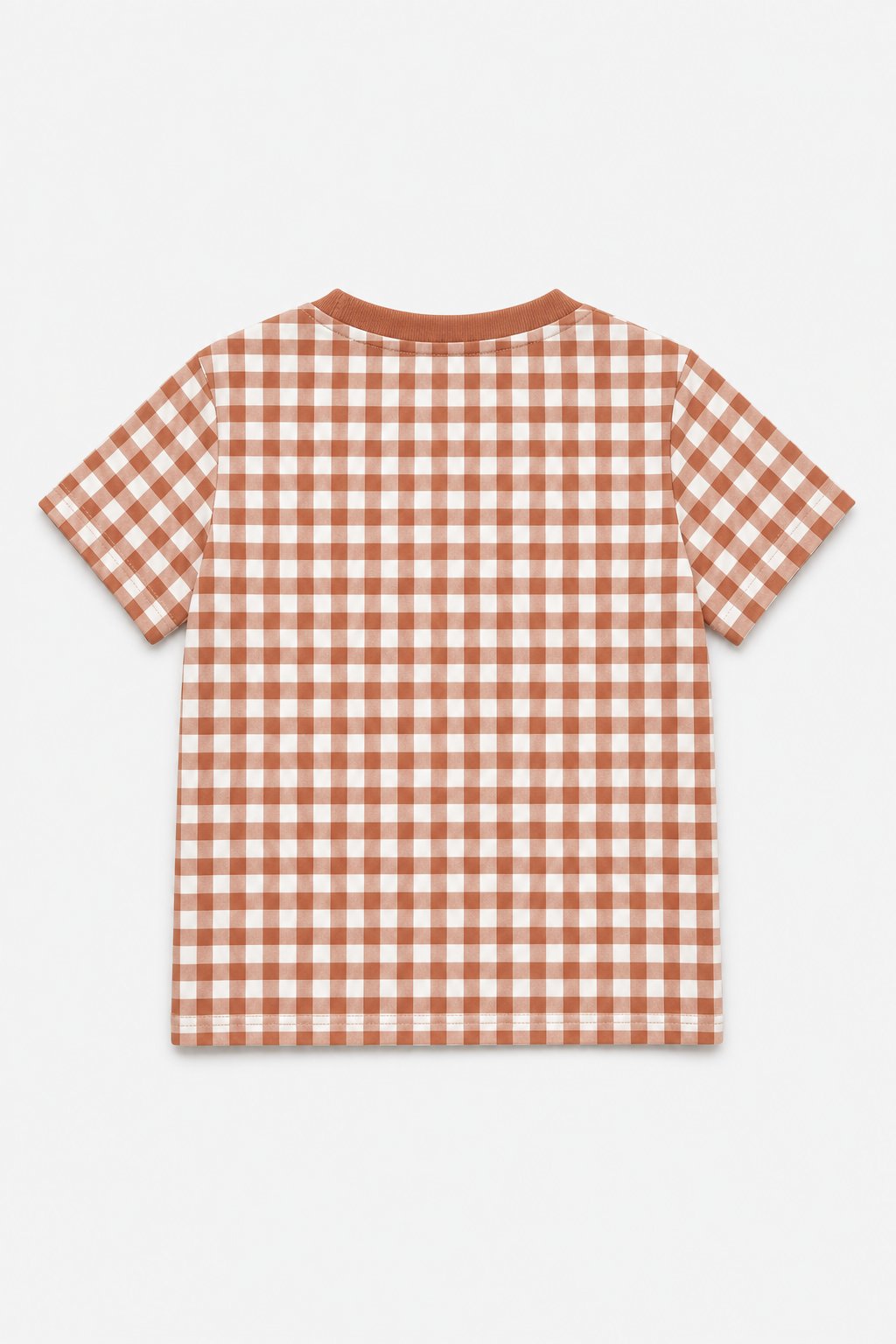 Clay Gingham Check Pullover Sweatshirt view 2