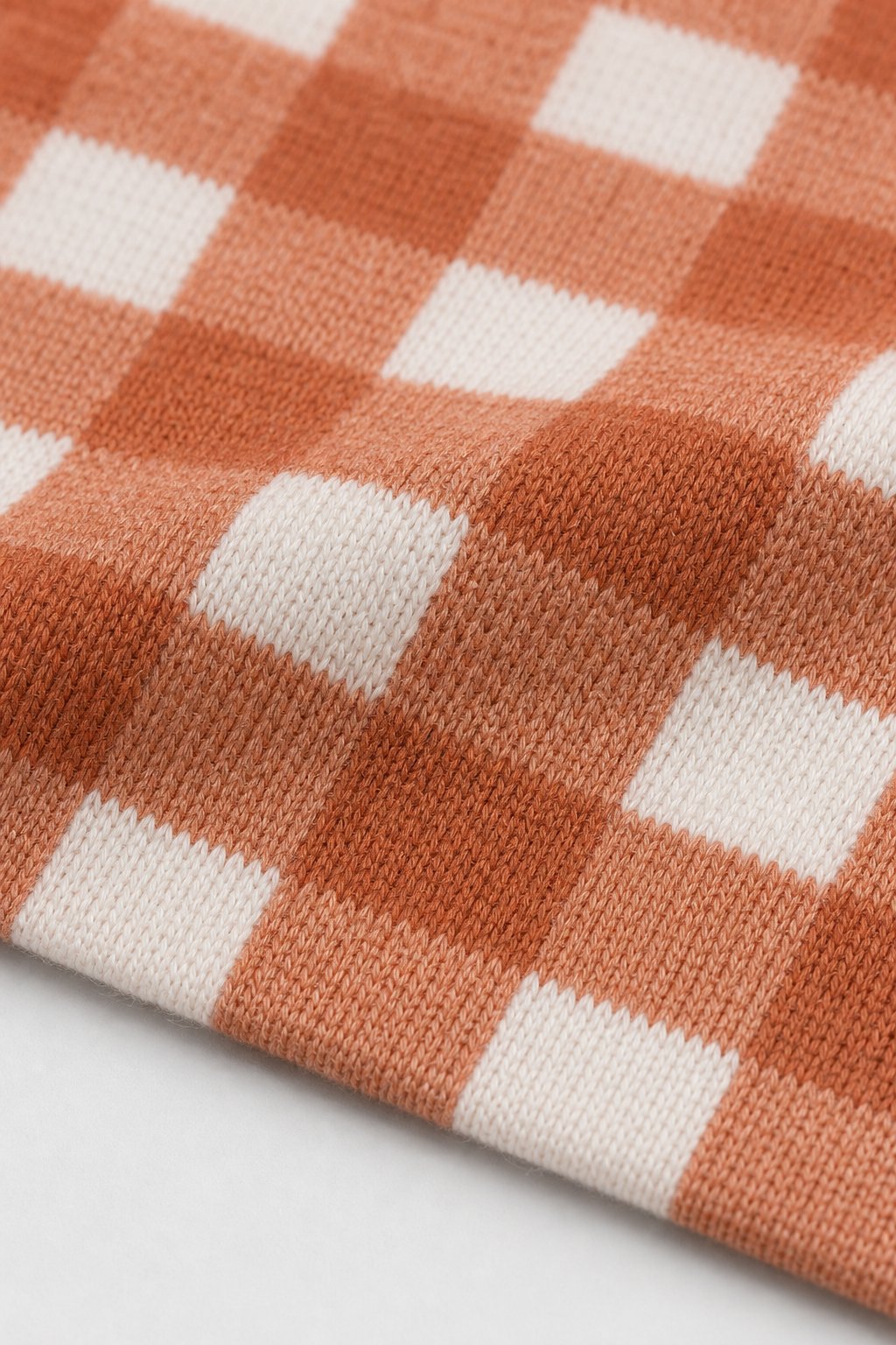 Clay Gingham Check Pullover Sweatshirt view 3