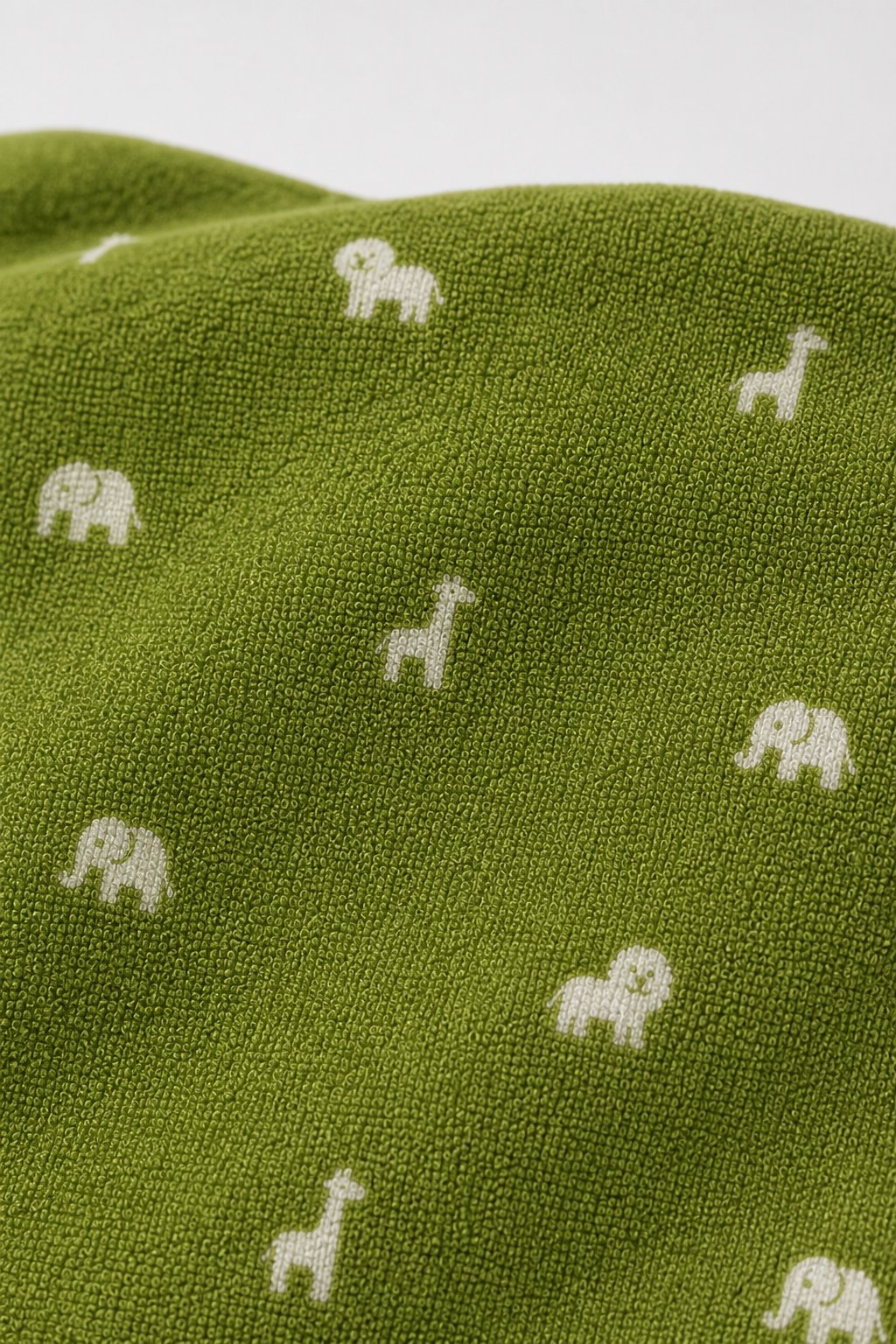 Olive Green Animal Print Sun Hat view 3