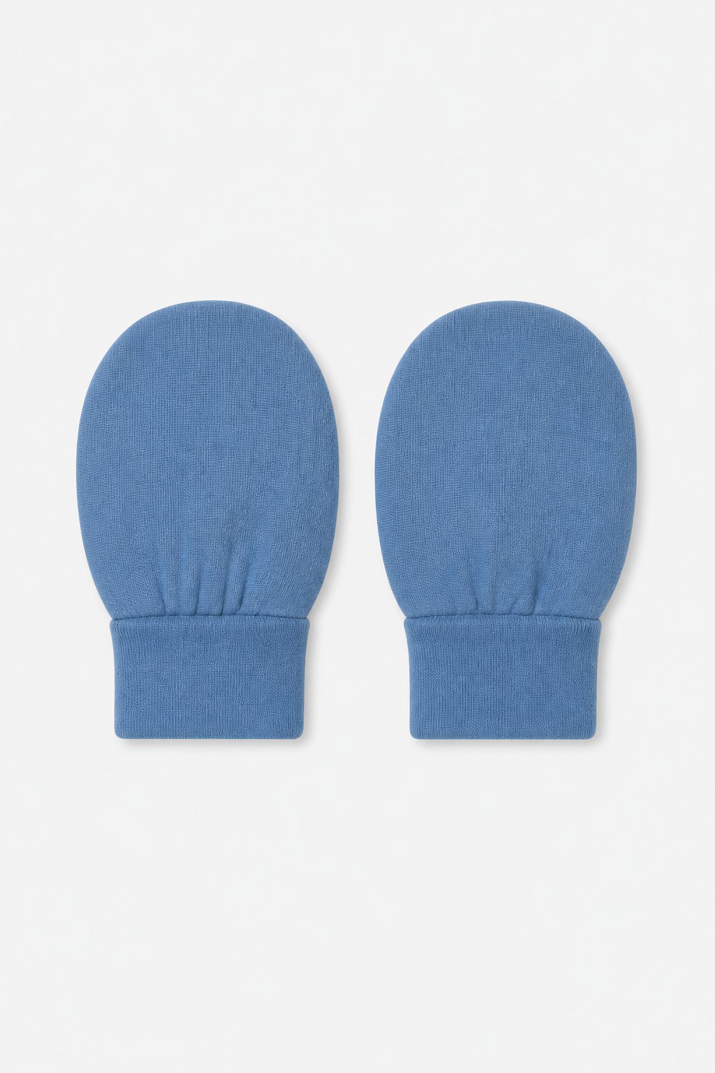 Steel Blue Mittens view 2
