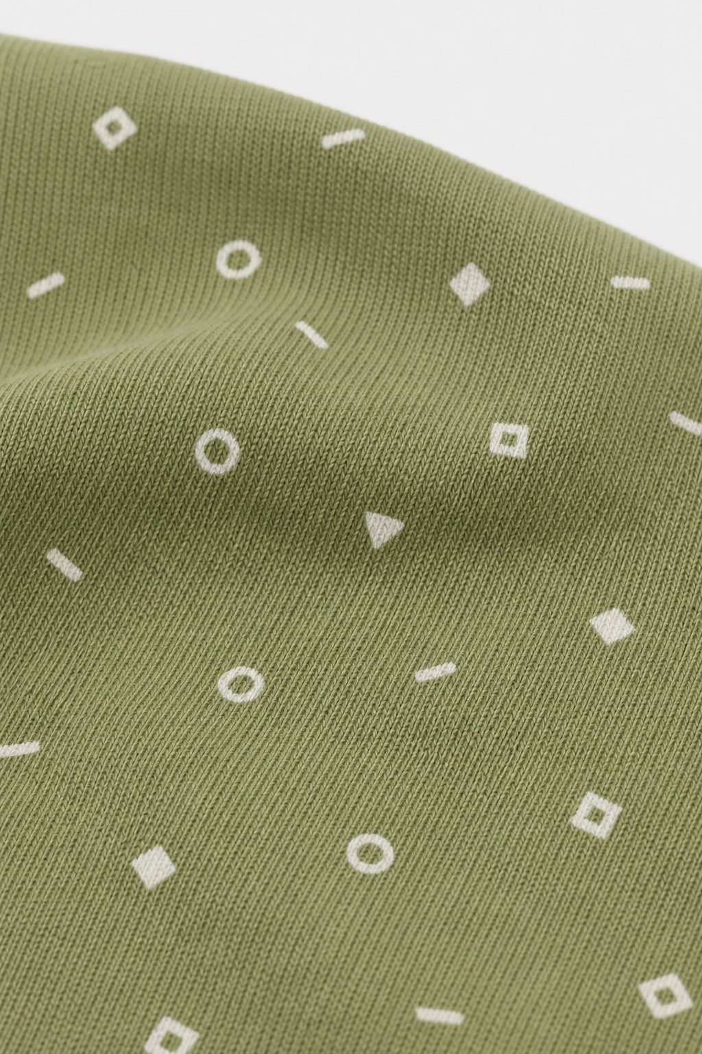 Sage Green Abstract Geometric Socks 3-Pack view 3