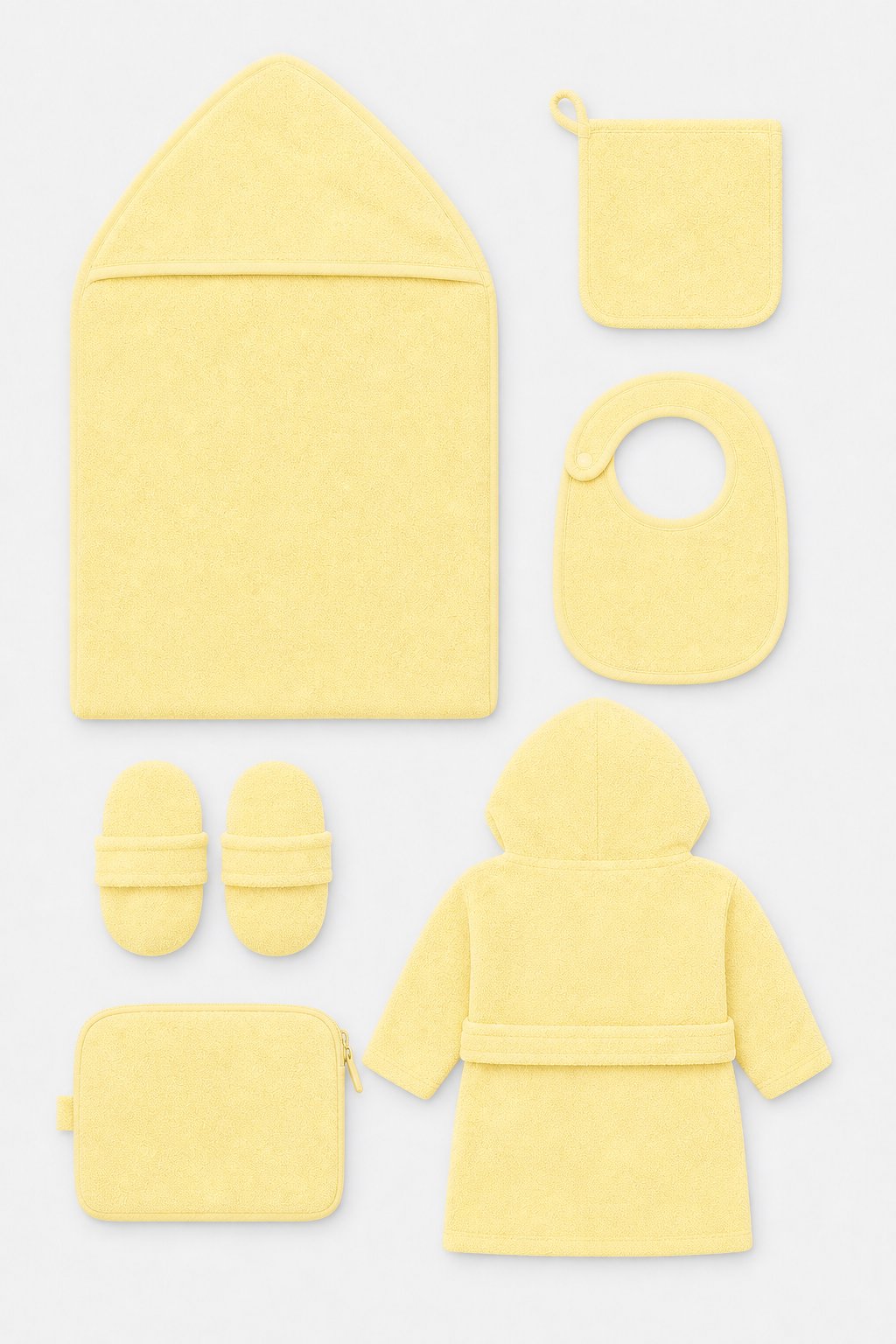 Butter Yellow Headband Set view 2