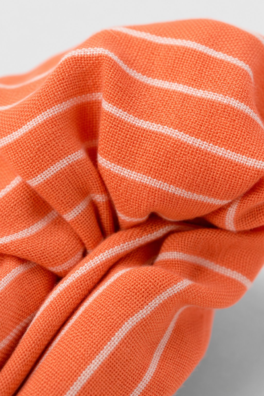 Coral Thin Stripes Mittens view 3