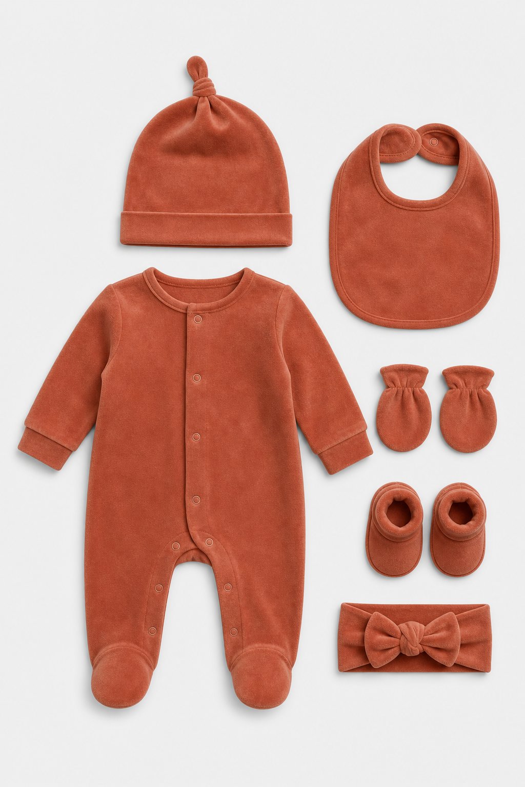 Clay Winter Knit Set